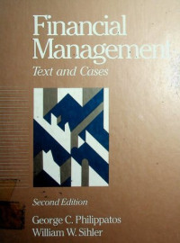 Financial Management ; Text and Cases , Second Edition