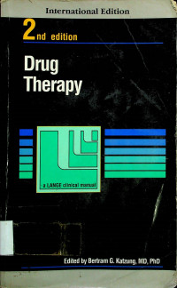 Drug Therapy, 2nd edition