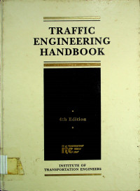 TRAFFIC ENGINEERING HANDBOOK 4th Edition