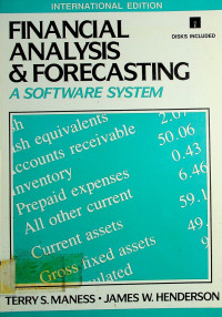 FINANCIAL ANALYSIS & FORECASTING: A SOFTWARE SYSTEM