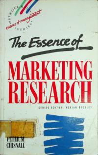 The Essence of MARKETING RESEARCH