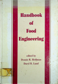 Handbook of food Engineering