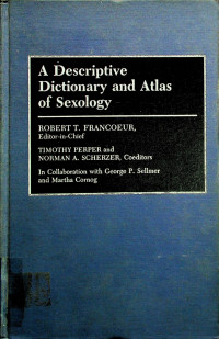 A Descriptive Dictionary and Atlas of Sexology