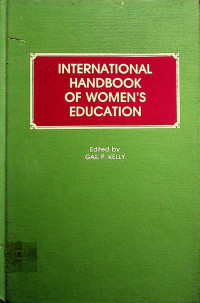 INTERNATIONAL HANDBOOK OF WOMEN'S EDUCATION