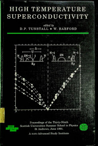 HIGH TEMPERATURE SUPERCONDUCTIVITY