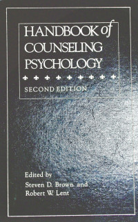 HANDBOOK of COUNSELING PSYCHOLOGY, SECOND EDITION