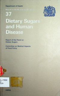 Dietary Sugars and Human Disease