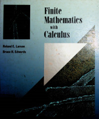 Finite Mathematics with Calculus