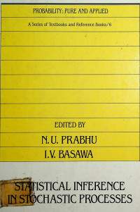 STATISTICAL INFERENCE IN STOCHASTIC PROCESSES