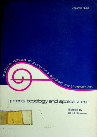 general topology and applications