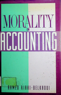 MORALITY IN ACCOUNTING