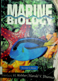 MARINE BIOLOGY, Second Edition