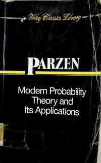 Modern Probability Theory and Its Applications