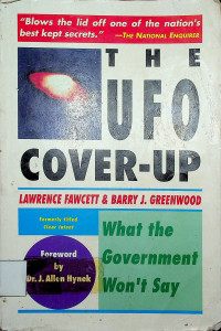 THE UFO COVER-UP: What the Goverment Won't Say