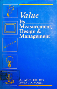 Value Its Measurement, Design & Management