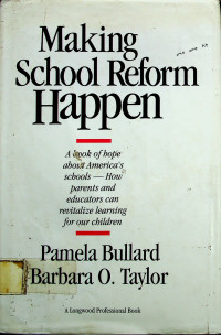 Making School Reform Happen