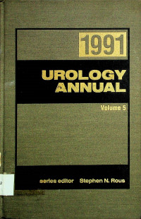 UROLOGY ANNUAL 1991 Volume 5