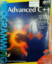 Advanced C++: PROGRAMMING