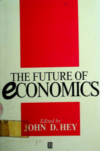 THE FUTURE OF ECONOMICS