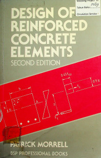 DESIGN OF REINFORCED CONCRETE ELEMENTS, SECOND EDITION