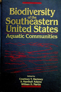 Biodiversity of the Southeastern United States Aquatic Communities