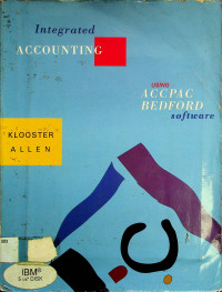 Integrated ACCOUNTING USING ACCPAC BEDFORD software