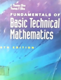 FUNDAMENTALS OF Basic Technical Mathematics, 6TH EDITION