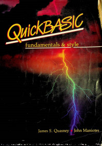 QuickBasic; Fundamentals & Style