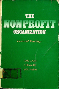 THE NONPROFIT ORGANIZATION: Essential Readings