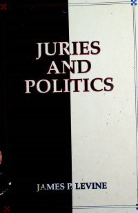 JURIES AND POLITICS