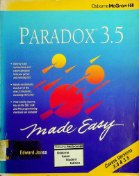 PARADOX 3.5: made Easy