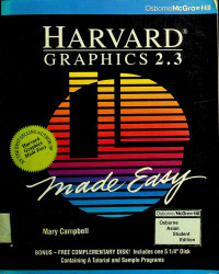 HARVARD GRAPHICS 2.3: made Easy