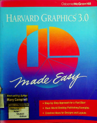 HARVARD GRAPHICS 3.0; Made Easy