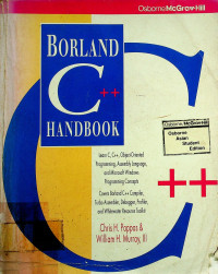 BORLAND C++ HANDBOOK