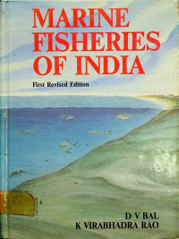 MARINE FISHERIES OF INDIA, First Revised Edition