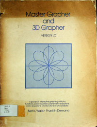 Master Grapher and 3D Grapher, VERSION 1.0
