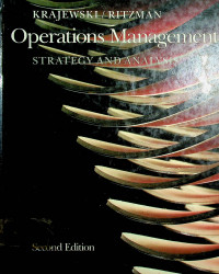 Operations Management: STRATEGY  AND ANALYSIS, Second Edition