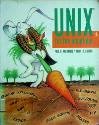 UNIX for the Impatient