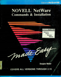 NOVELL NetWare Commands & Installation ; Made Easy