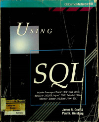 USING SQL