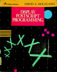 DISPLAY POSTSCRIPT® PROGRAMMING