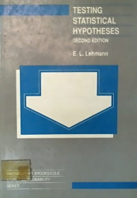 TESTING STATISTICAL HYPOTHESES, SECOND EDITION