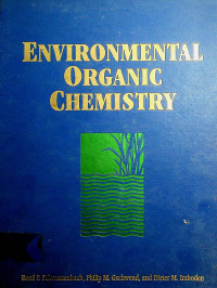 ENVIRONMENTAL ORGANIC CHEMISTRY