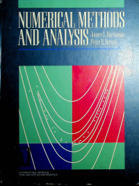 NUMERICAL METHODS AND ANALYSIS