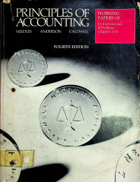 PRINCIPLES OF ACCOUNTING, FOURTH EDITION