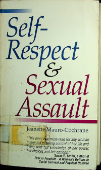 Self-Respect & Sexual Assault