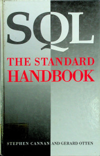 SQL THE STANDARD HANDBOOK