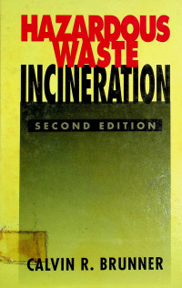 Image of HAZARDOUS WASTE INCINERATION, SECOND EDITION