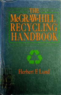 THE McGRAW-HILL RECYCLING HANDBOOK