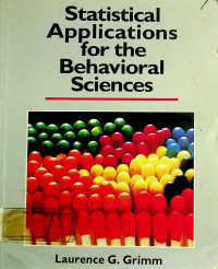 Statistical Applications for the Behavioral Sciences